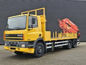 DAF CF 85.330 ATI / 40 t/m CRANE / KRAN / 8.500 km!